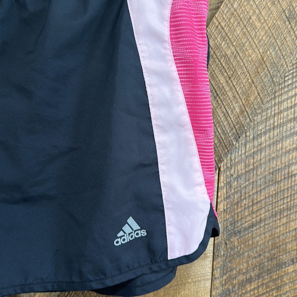 Adidas women’s 3 color running shorts with insert - Picture 2 of 4